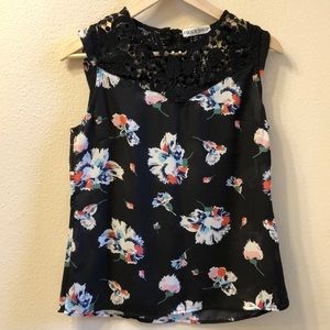 Frock Shop semi sheer blouse